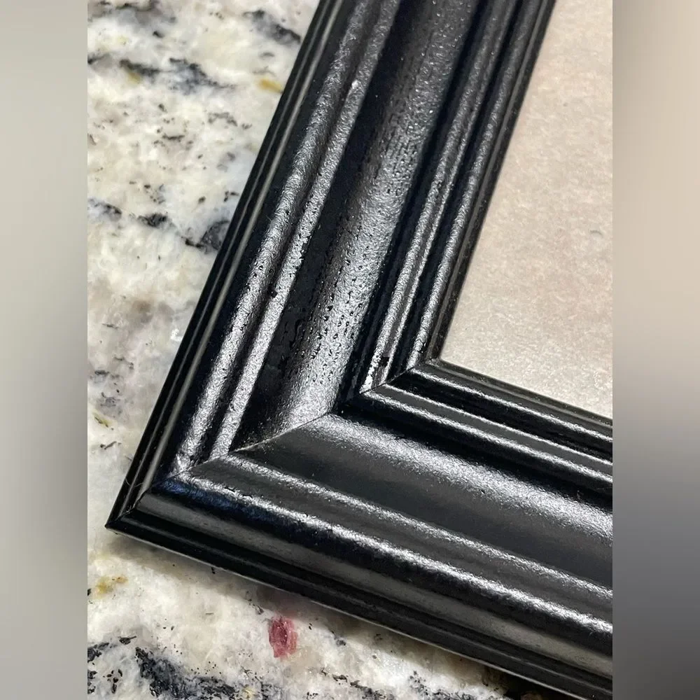 Elegant Black Free Standing Photo Frame